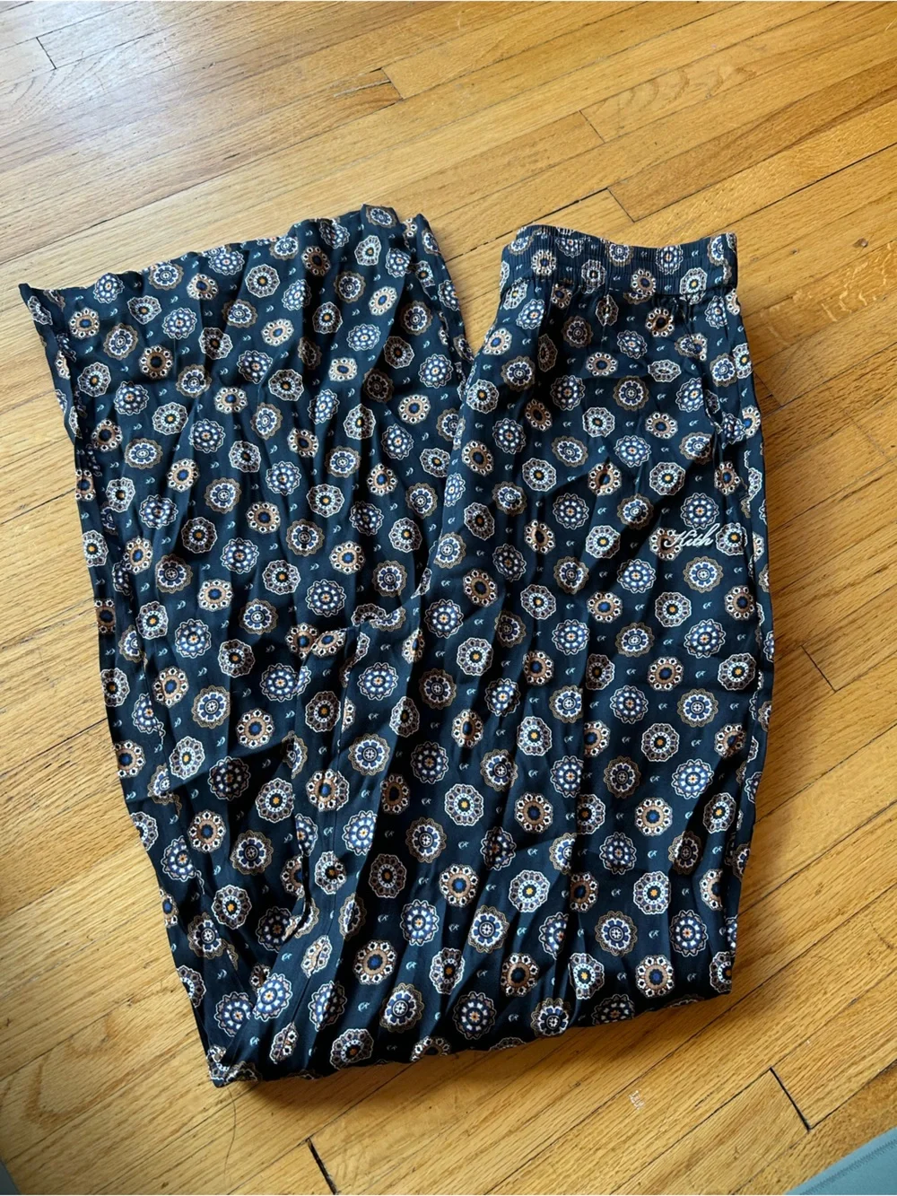 Kith Navy Printed medallion Two-Piece Lounge Set